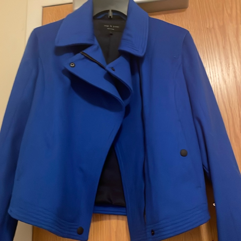 Rag and bone blue jacket